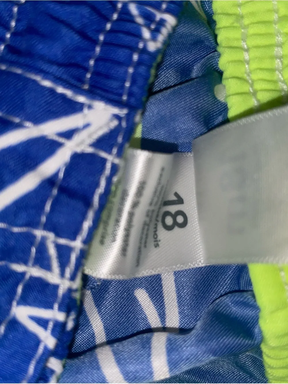 Carter's Neon Green & Blue Shark Kids Rashguard Swim Set